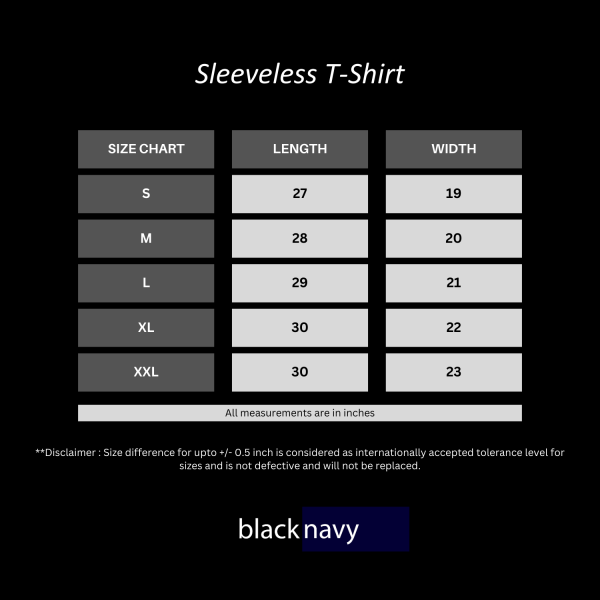 Black Essential Sleeveless T-Shirt - Image 3