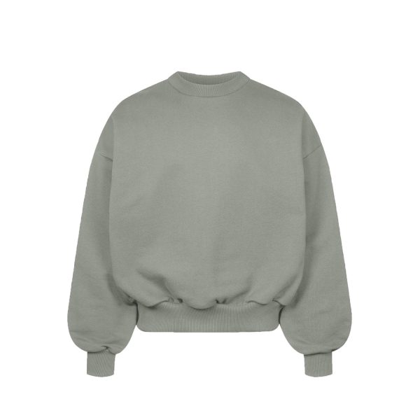 Stone Boxy Sweatshirt