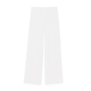 White Wide Leg Leggings