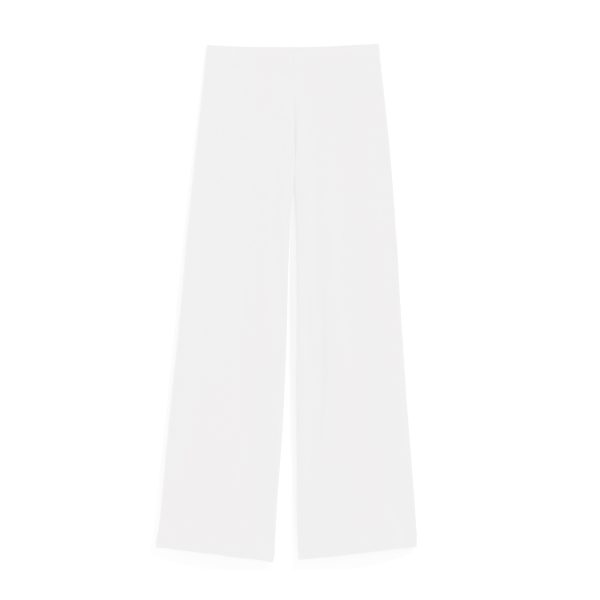 White Wide Leg Leggings
