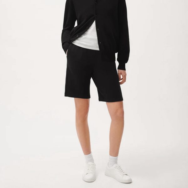 Black Essential Long Shorts - Image 3